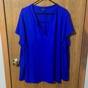 Royal Blue Torrid Blouse